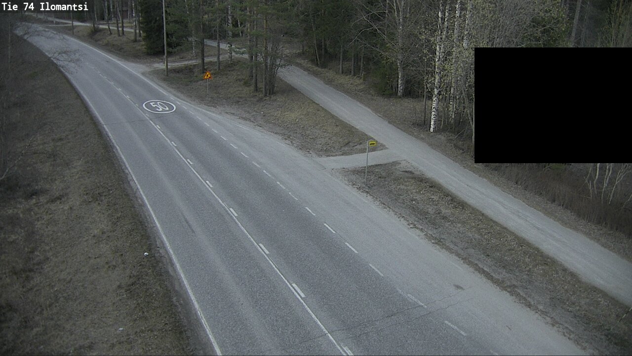 Weather Camera Image Väg 74 Ilomantsi, Ilomantsi, Pohjois-Karjala