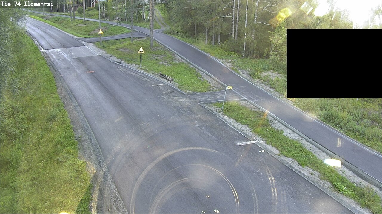 Weather Camera Image Road 74 Ilomantsi, Ilomantsi, Pohjois-Karjala