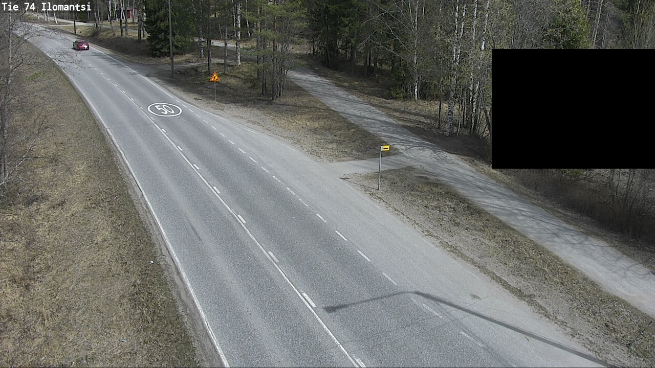 Weather Camera Image Väg 74 Ilomantsi, Ilomantsi, Pohjois-Karjala