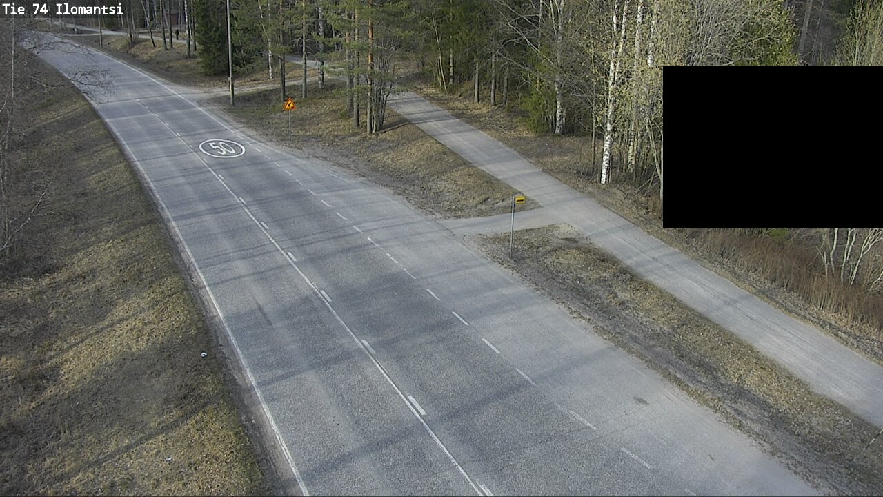 Weather Camera Image Väg 74 Ilomantsi, Ilomantsi, Pohjois-Karjala