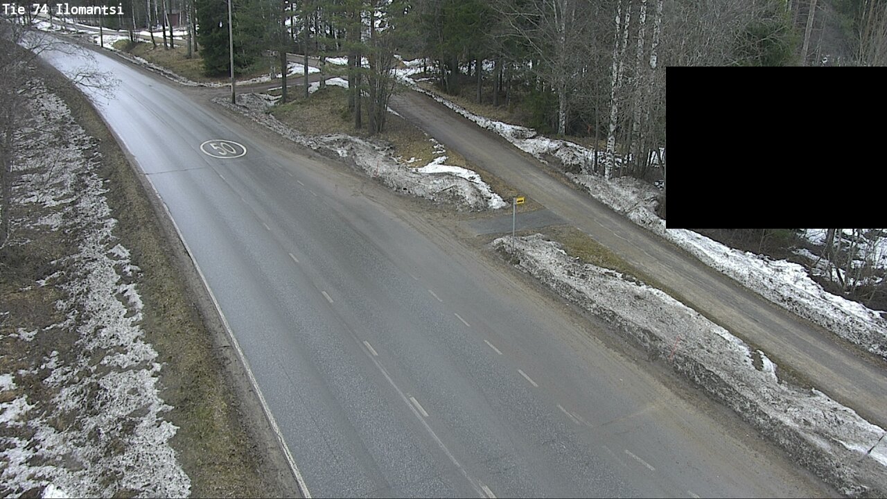 Weather Camera Image Road 74 Ilomantsi, Ilomantsi, Pohjois-Karjala