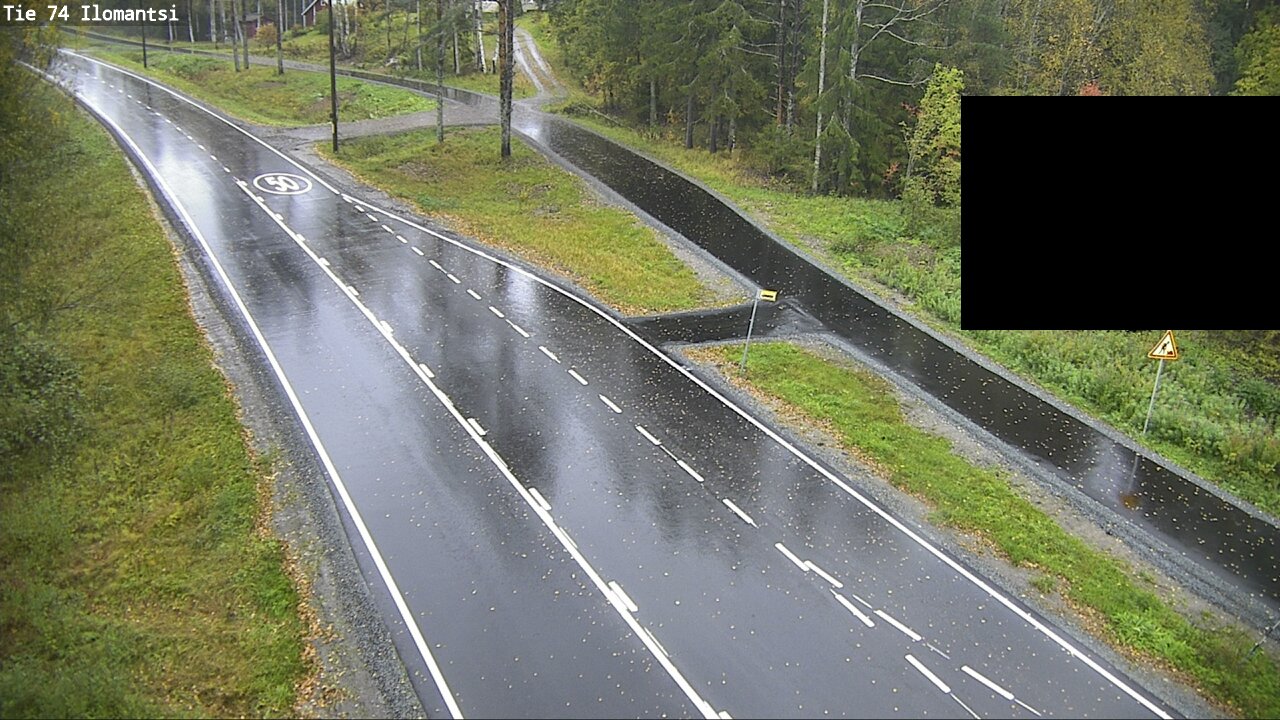 Weather Camera Image Väg 74 Ilomantsi, Ilomantsi, Pohjois-Karjala