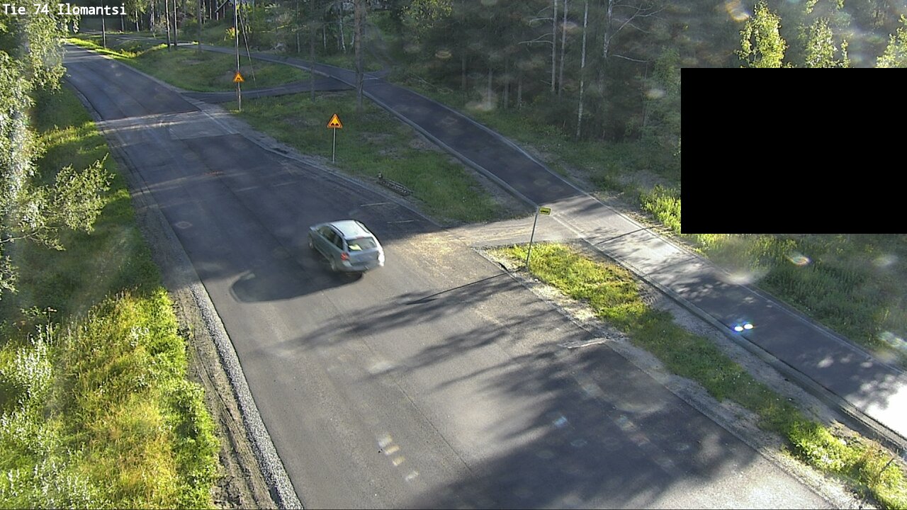 Weather Camera Image Road 74 Ilomantsi, Ilomantsi, Pohjois-Karjala