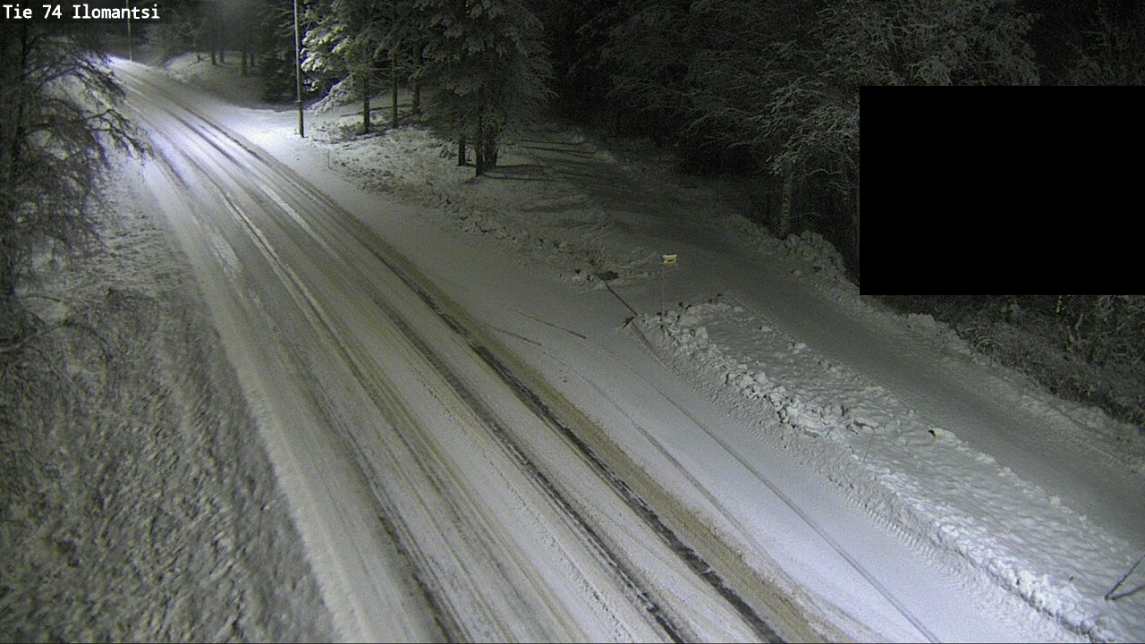 Weather Camera Image Väg 74 Ilomantsi, Ilomantsi, Pohjois-Karjala