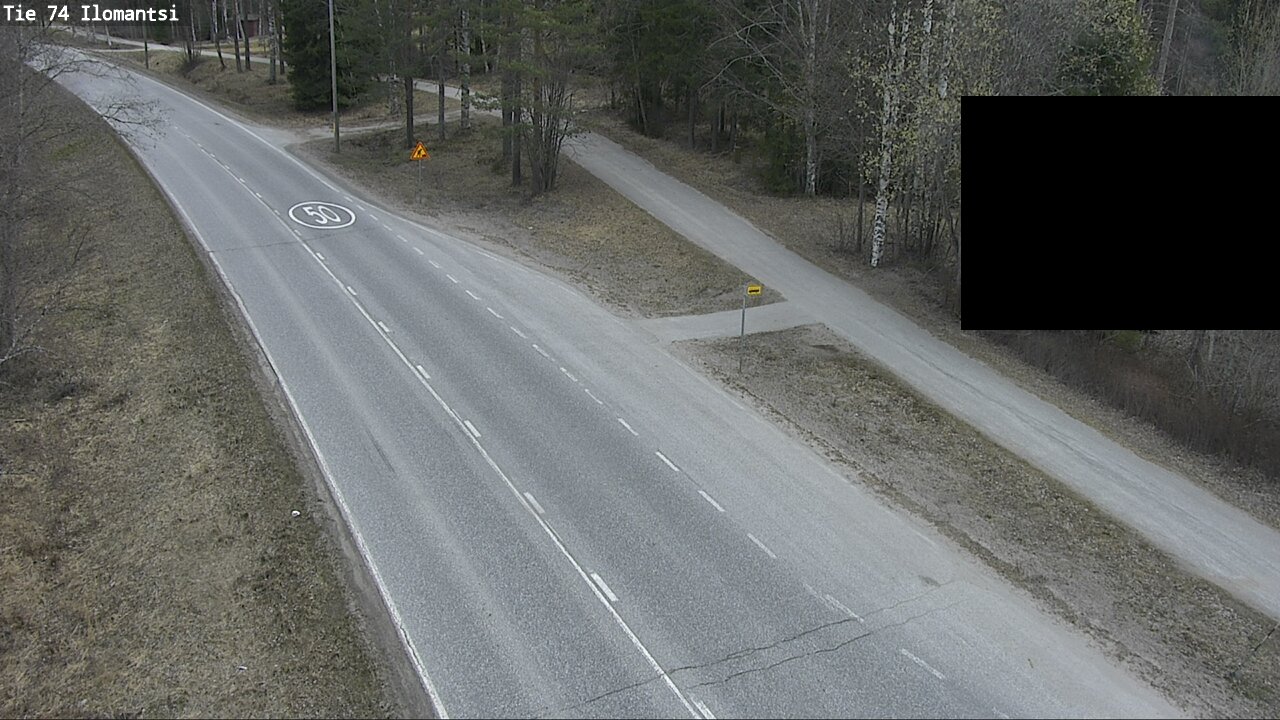 Weather Camera Image Väg 74 Ilomantsi, Ilomantsi, Pohjois-Karjala