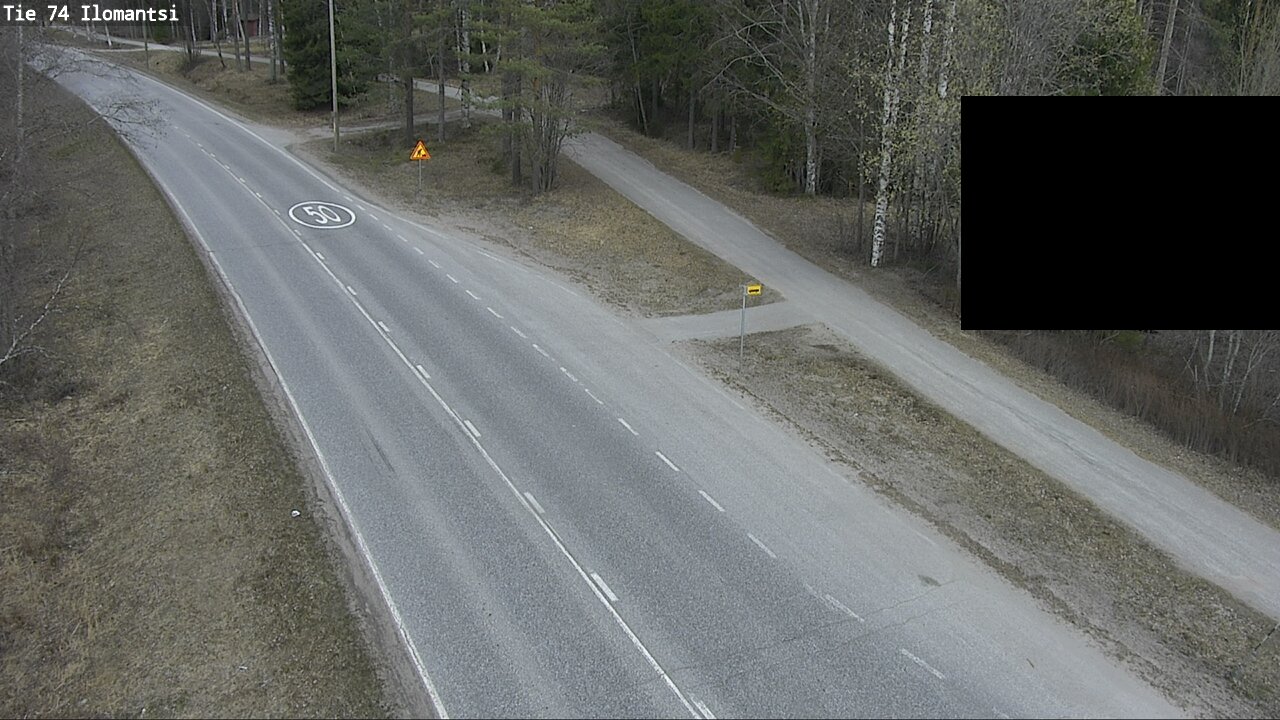 Weather Camera Image Väg 74 Ilomantsi, Ilomantsi, Pohjois-Karjala