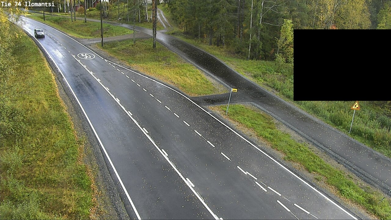 Weather Camera Image Väg 74 Ilomantsi, Ilomantsi, Pohjois-Karjala