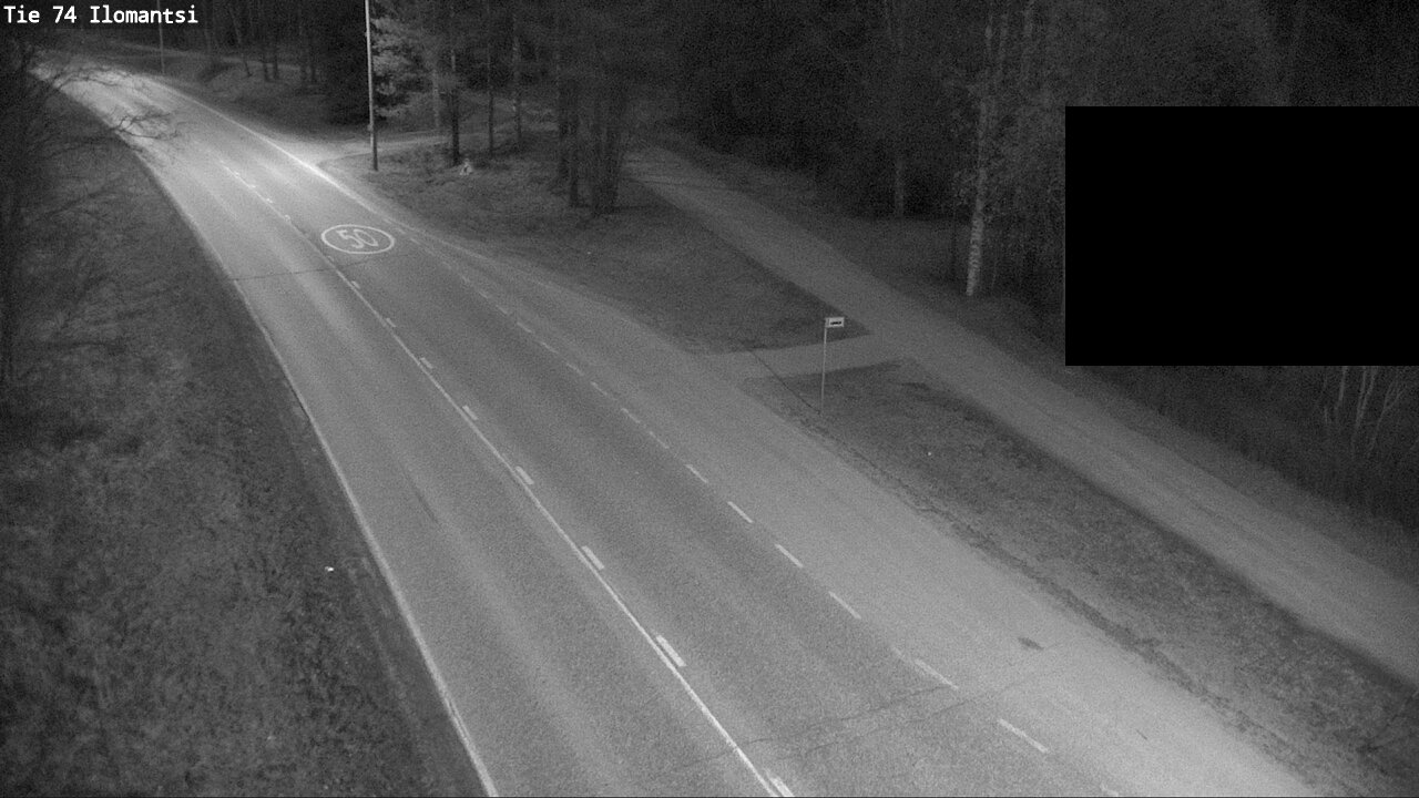 Weather Camera Image Väg 74 Ilomantsi, Ilomantsi, Pohjois-Karjala