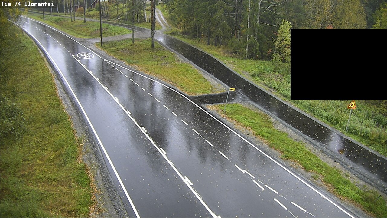 Weather Camera Image Väg 74 Ilomantsi, Ilomantsi, Pohjois-Karjala