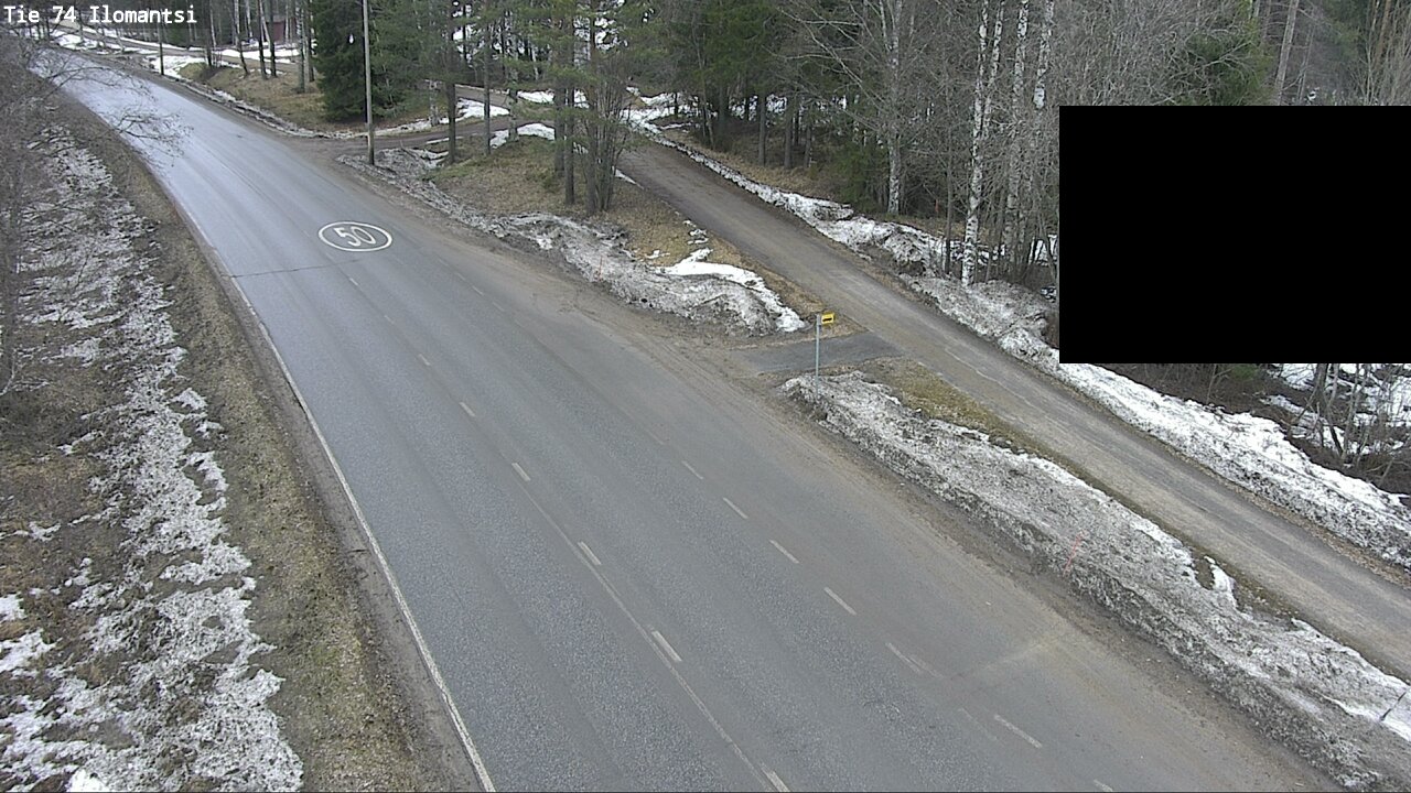 Weather Camera Image Road 74 Ilomantsi, Ilomantsi, Pohjois-Karjala