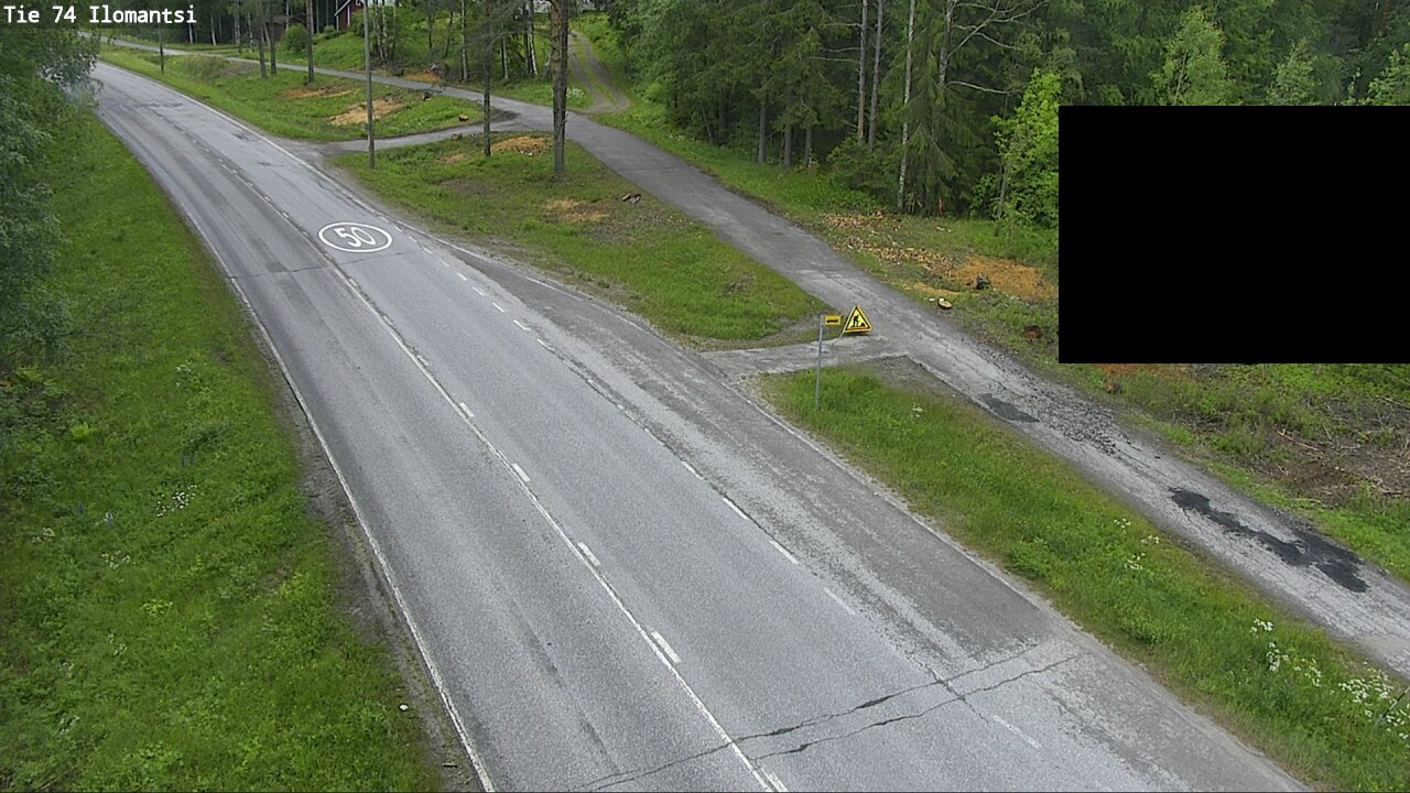Weather Camera Image Road 74 Ilomantsi, Ilomantsi, Pohjois-Karjala