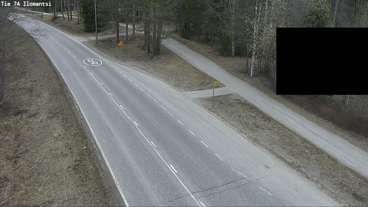 Weather Camera Image Väg 74 Ilomantsi, Ilomantsi, Pohjois-Karjala