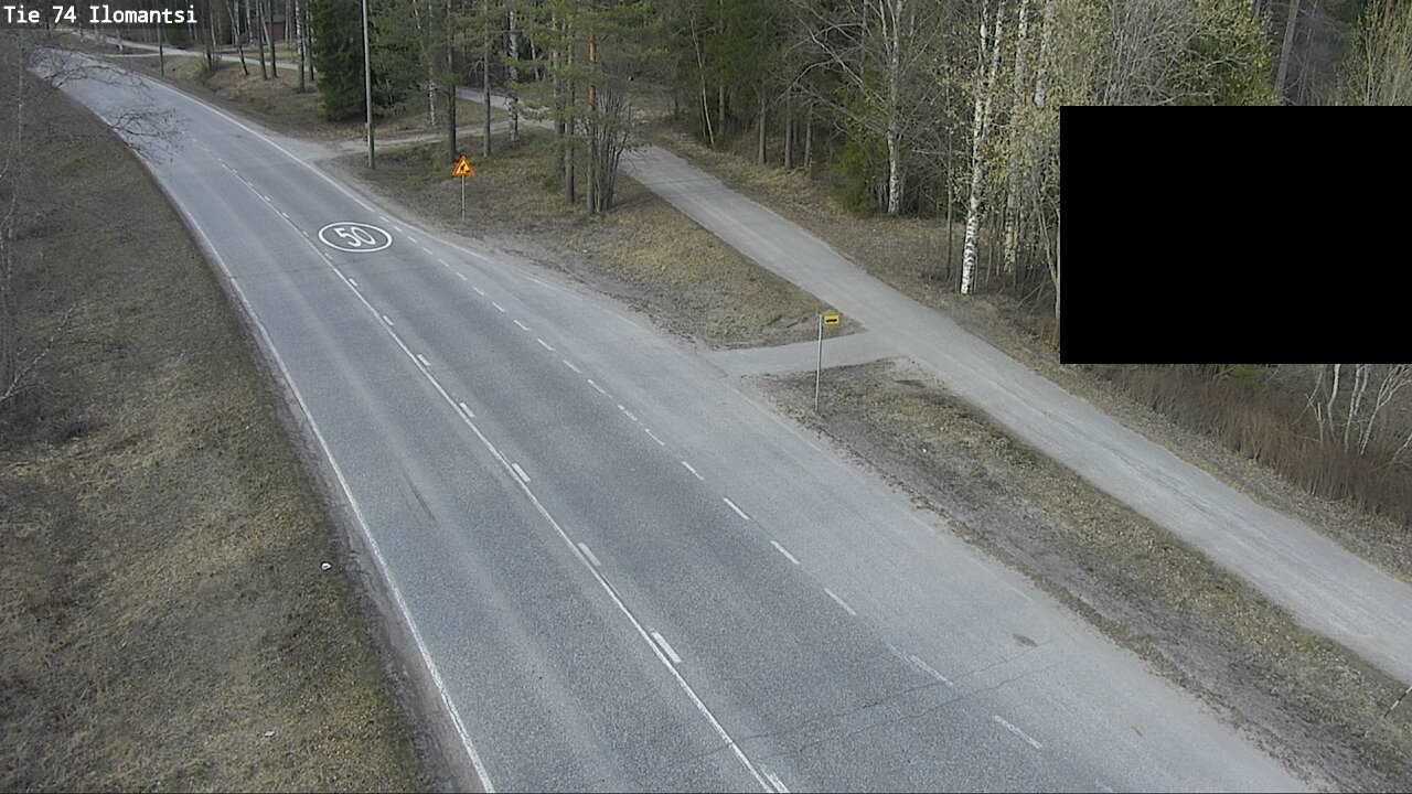 Weather Camera Image Väg 74 Ilomantsi, Ilomantsi, Pohjois-Karjala