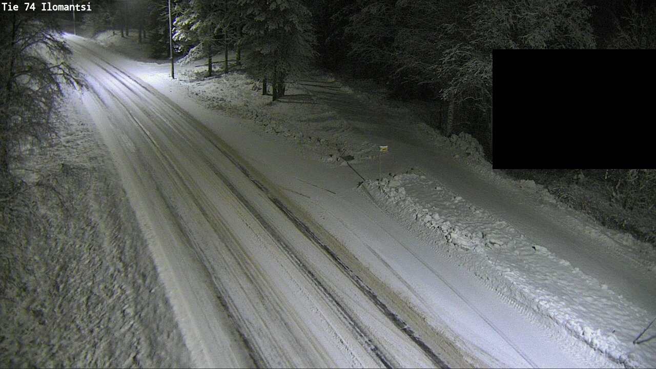 Weather Camera Image Väg 74 Ilomantsi, Ilomantsi, Pohjois-Karjala