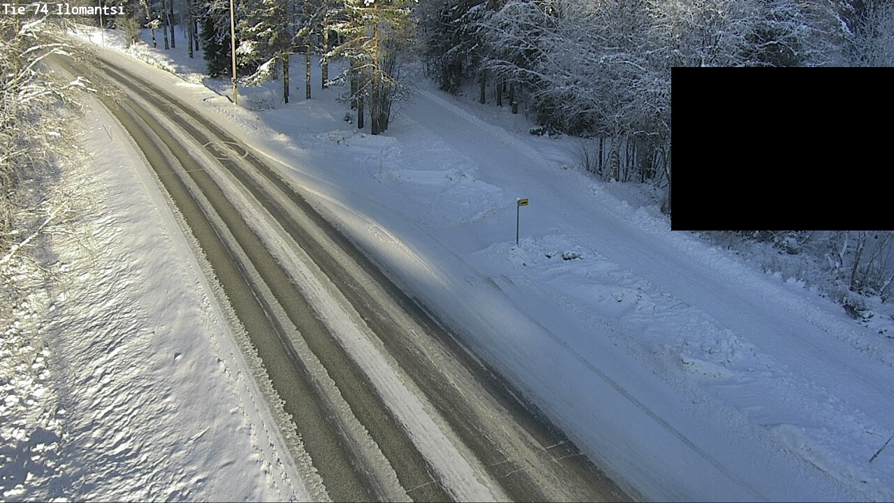 Weather Camera Image Väg 74 Ilomantsi, Ilomantsi, Pohjois-Karjala