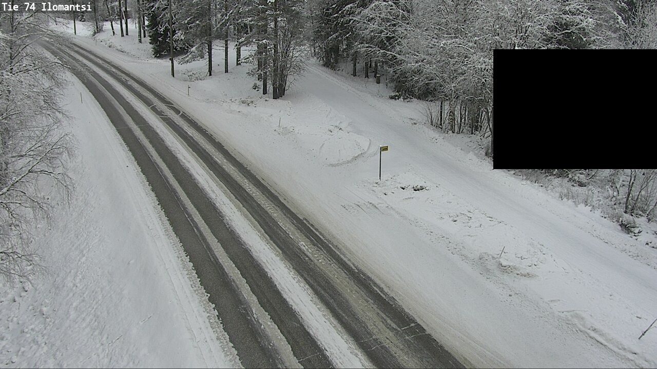 Weather Camera Image Väg 74 Ilomantsi, Ilomantsi, Pohjois-Karjala