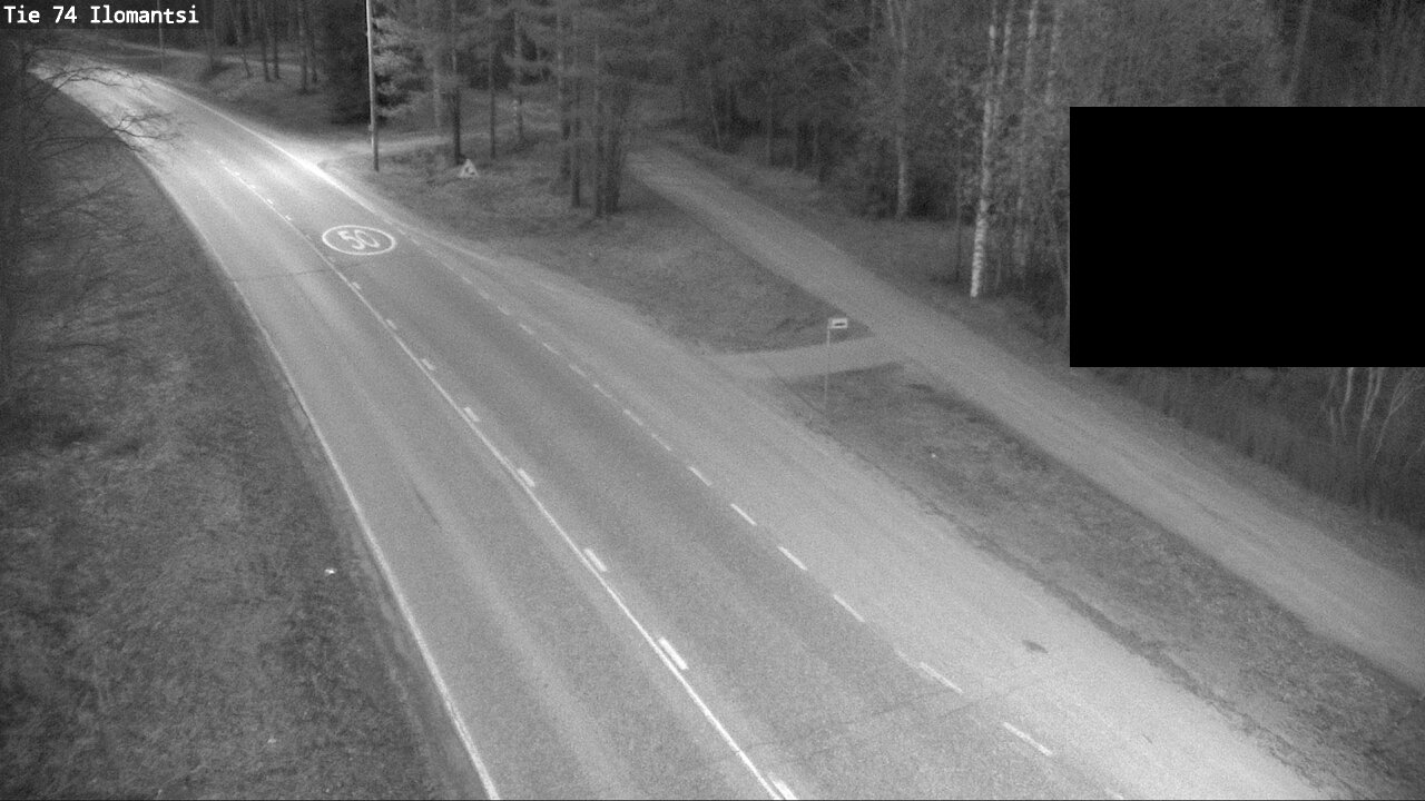 Weather Camera Image Väg 74 Ilomantsi, Ilomantsi, Pohjois-Karjala
