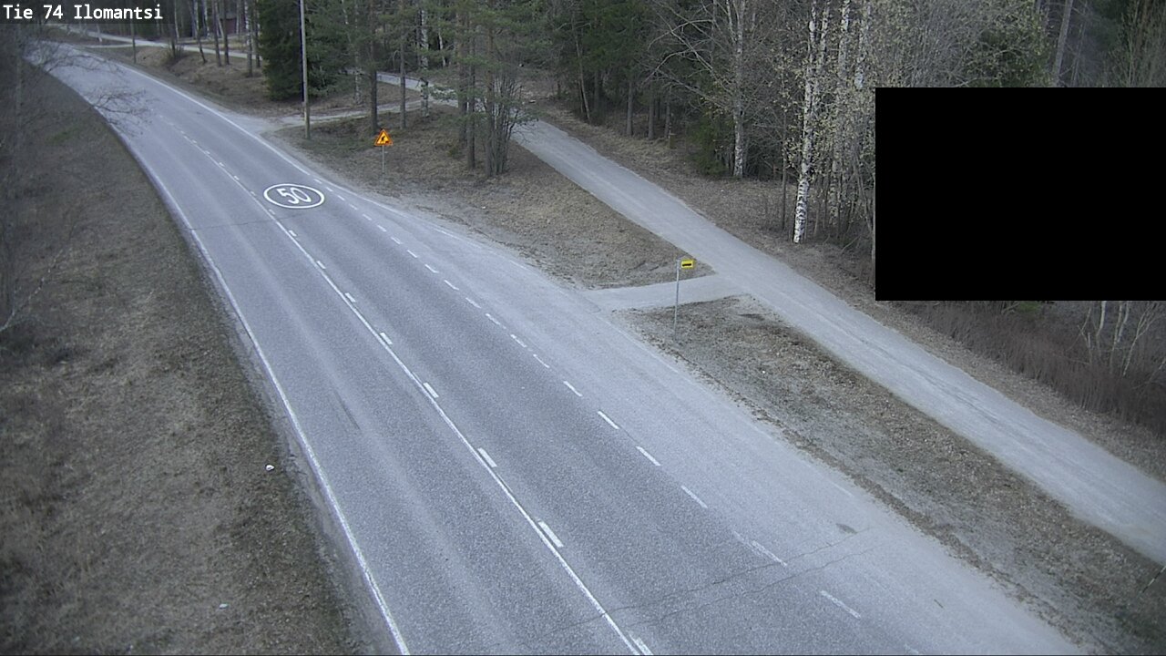 Weather Camera Image Väg 74 Ilomantsi, Ilomantsi, Pohjois-Karjala