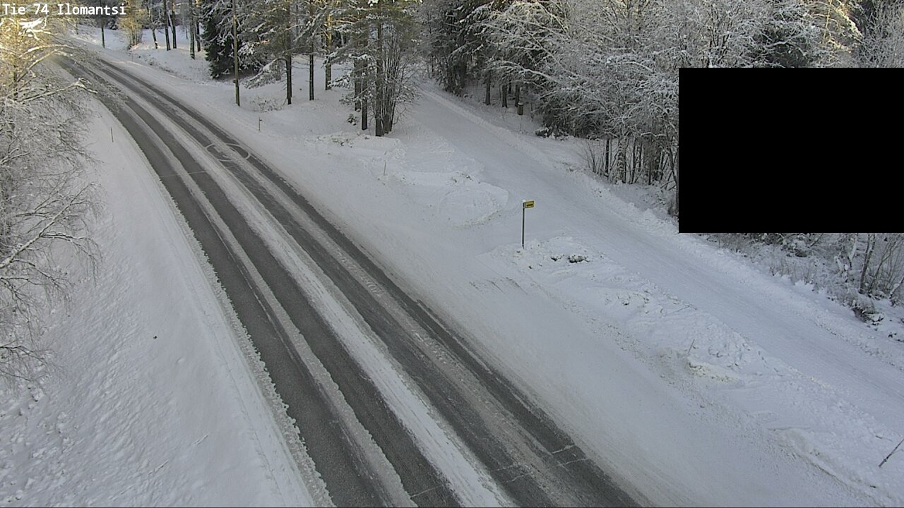 Weather Camera Image Väg 74 Ilomantsi, Ilomantsi, Pohjois-Karjala