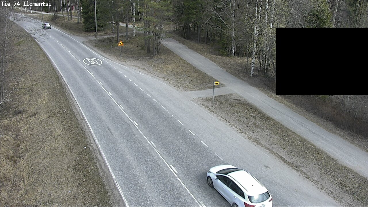 Weather Camera Image Väg 74 Ilomantsi, Ilomantsi, Pohjois-Karjala