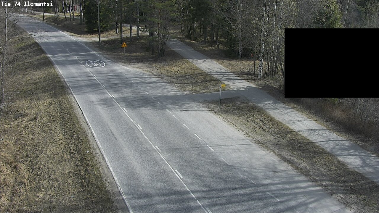 Weather Camera Image Road 74 Ilomantsi, Ilomantsi, Pohjois-Karjala