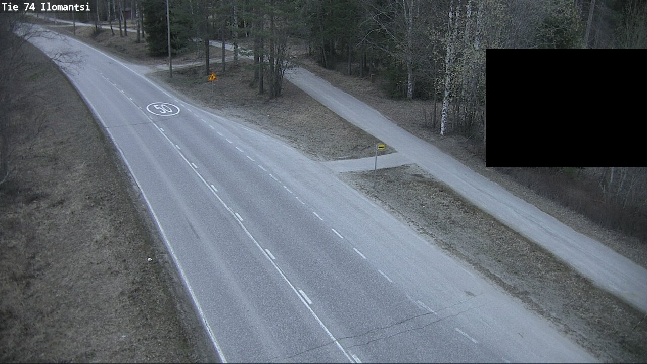 Weather Camera Image Väg 74 Ilomantsi, Ilomantsi, Pohjois-Karjala