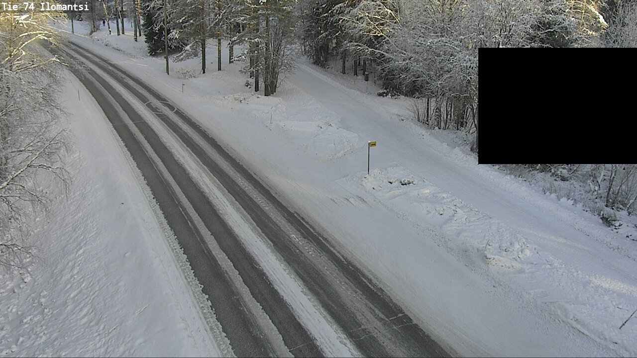 Weather Camera Image Väg 74 Ilomantsi, Ilomantsi, Pohjois-Karjala