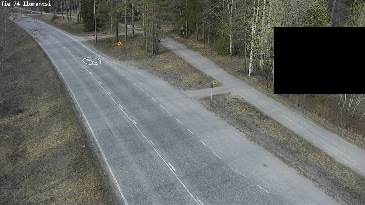 Weather Camera Image Väg 74 Ilomantsi, Ilomantsi, Pohjois-Karjala