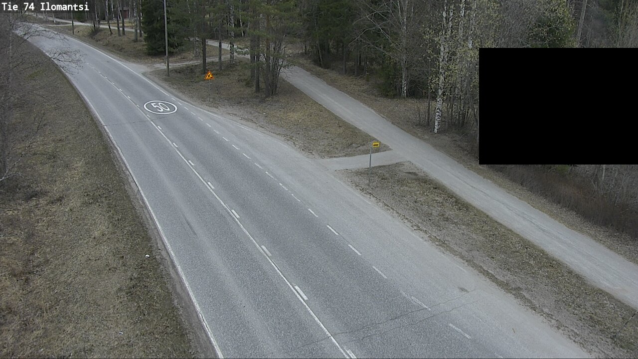 Weather Camera Image Väg 74 Ilomantsi, Ilomantsi, Pohjois-Karjala