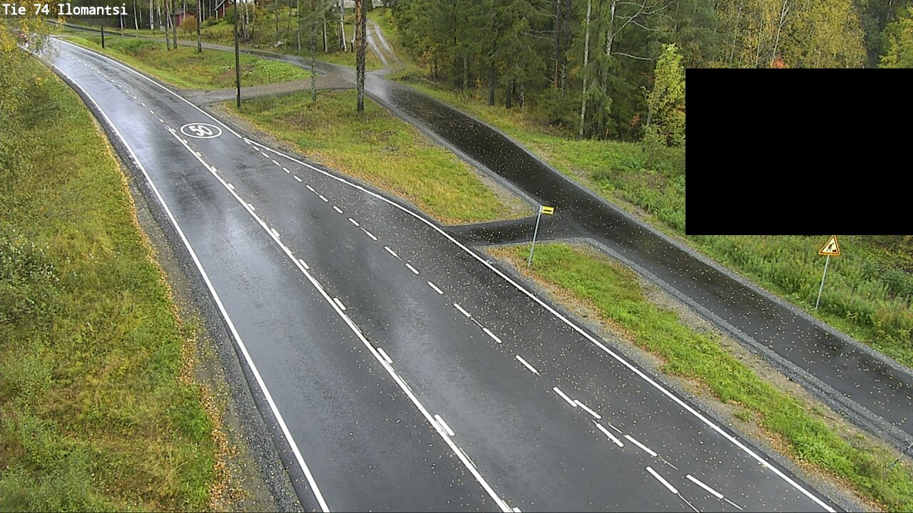 Weather Camera Image Väg 74 Ilomantsi, Ilomantsi, Pohjois-Karjala
