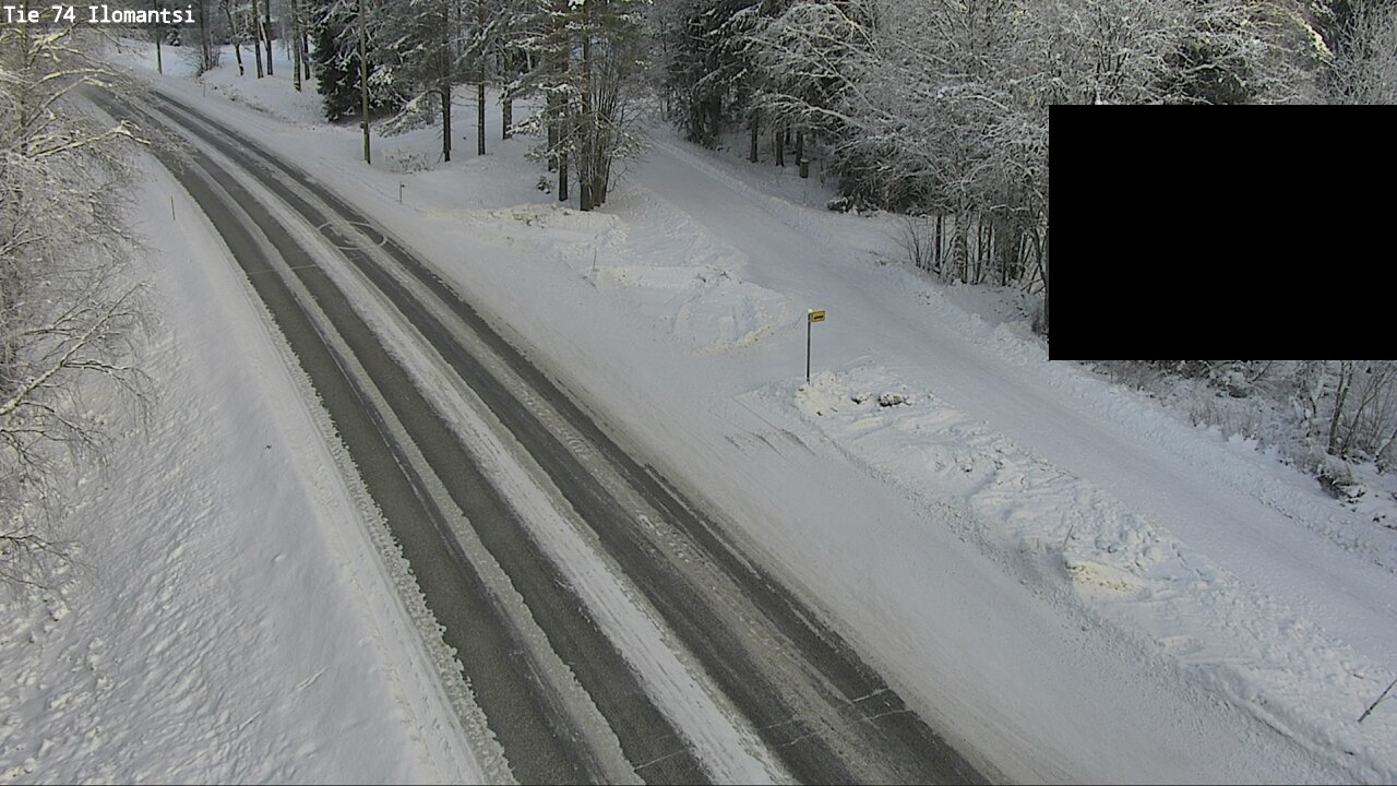 Weather Camera Image Väg 74 Ilomantsi, Ilomantsi, Pohjois-Karjala