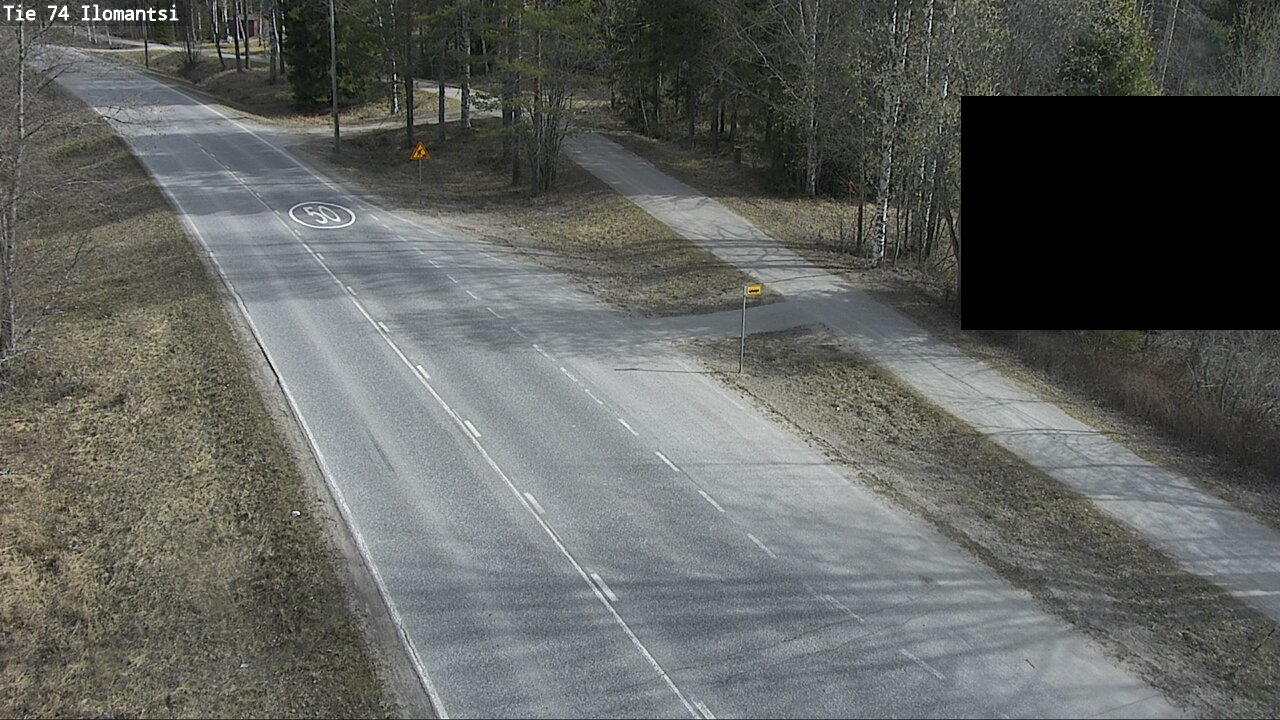 Weather Camera Image Road 74 Ilomantsi, Ilomantsi, Pohjois-Karjala