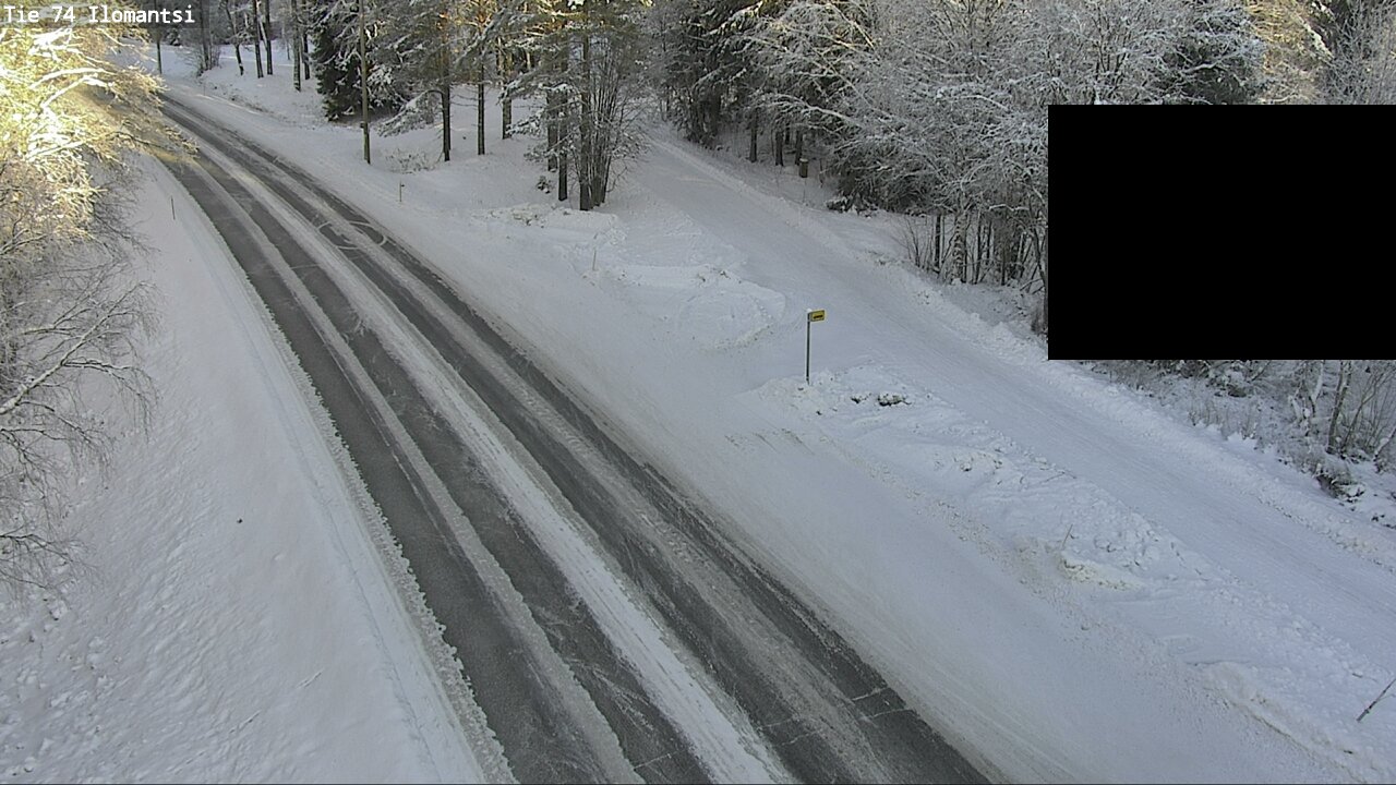 Weather Camera Image Väg 74 Ilomantsi, Ilomantsi, Pohjois-Karjala