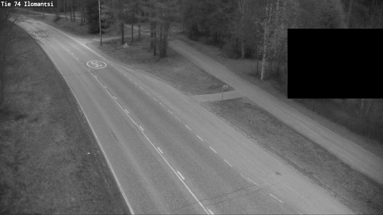 Weather Camera Image Väg 74 Ilomantsi, Ilomantsi, Pohjois-Karjala