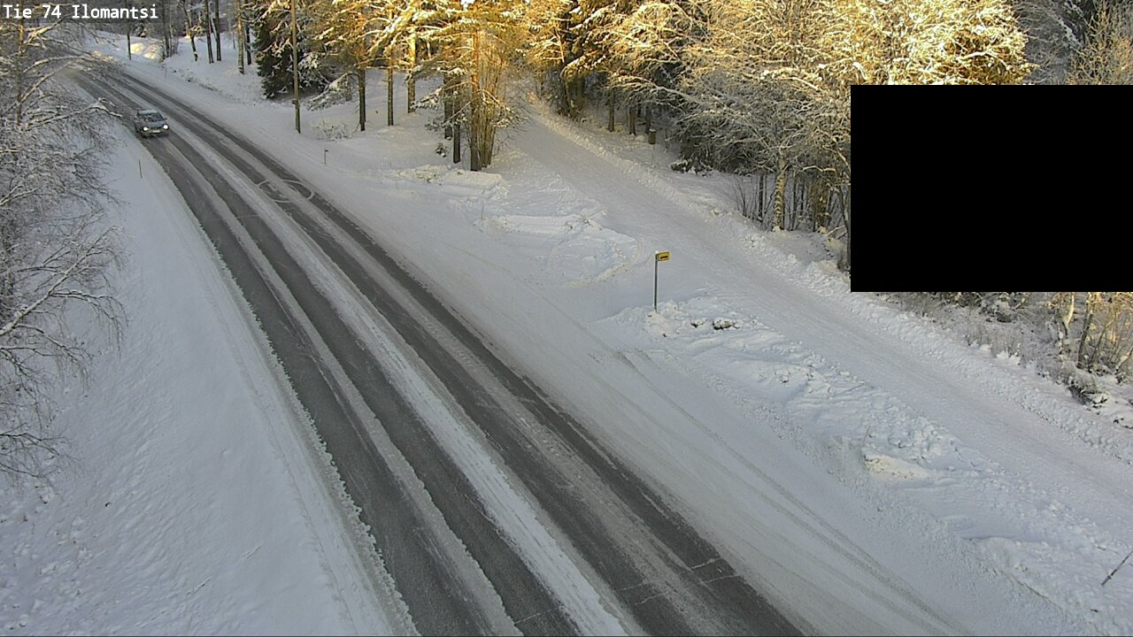 Weather Camera Image Väg 74 Ilomantsi, Ilomantsi, Pohjois-Karjala