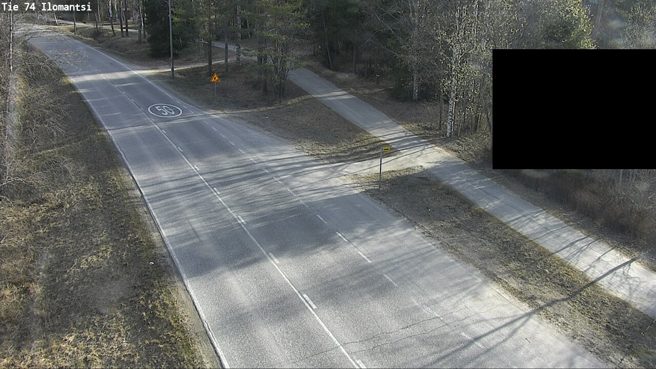Weather Camera Image Road 74 Ilomantsi, Ilomantsi, Pohjois-Karjala