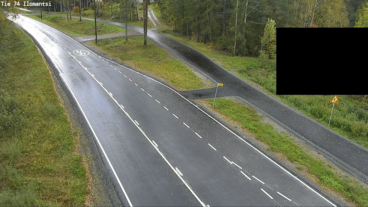 Weather Camera Image Väg 74 Ilomantsi, Ilomantsi, Pohjois-Karjala