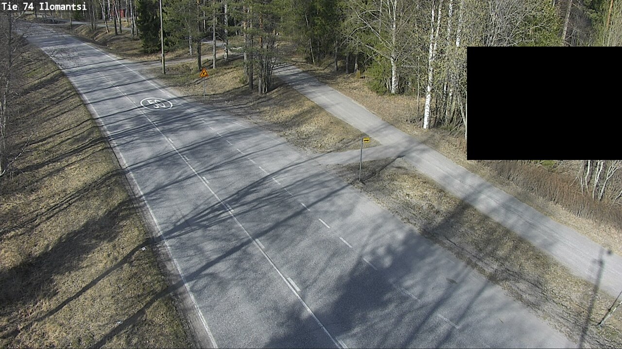 Weather Camera Image Väg 74 Ilomantsi, Ilomantsi, Pohjois-Karjala