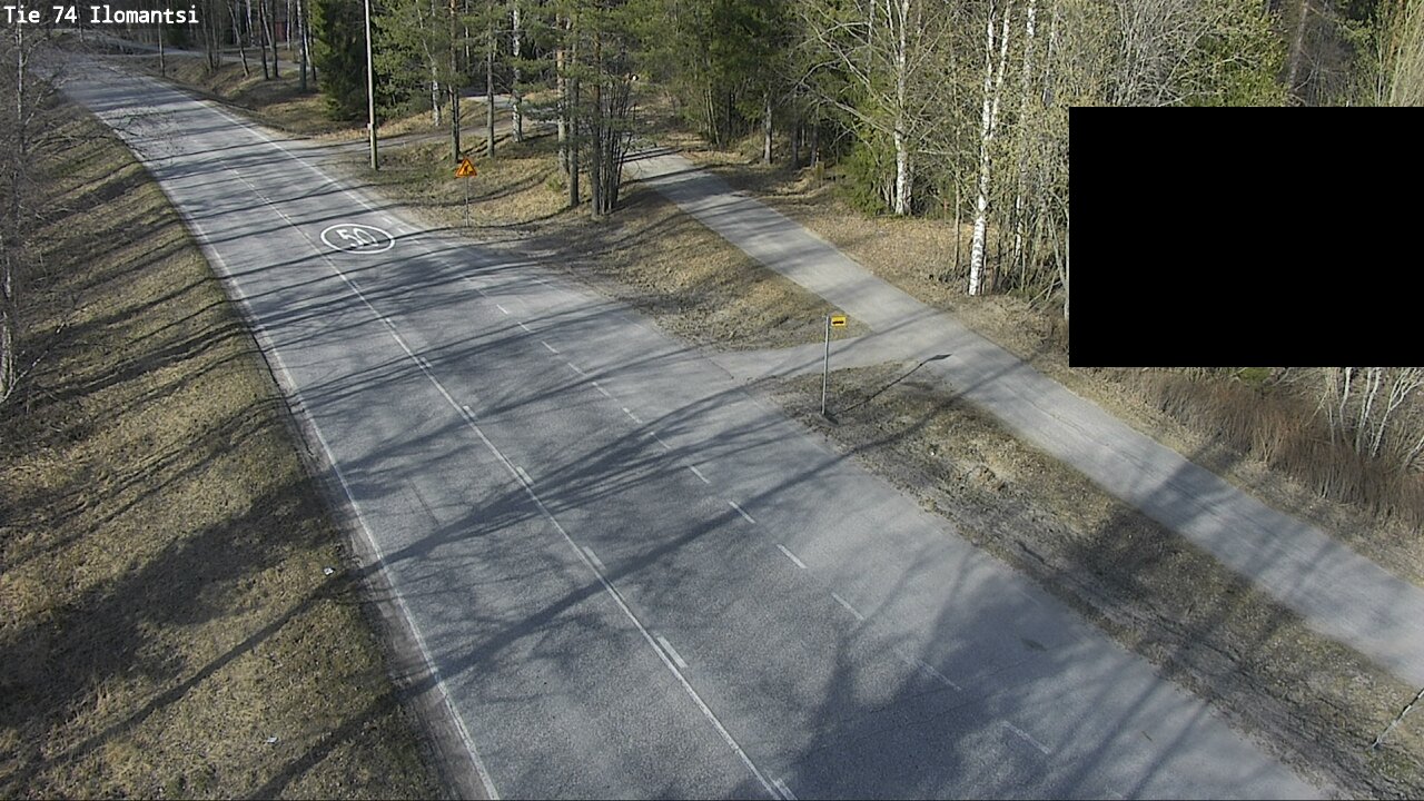 Weather Camera Image Väg 74 Ilomantsi, Ilomantsi, Pohjois-Karjala