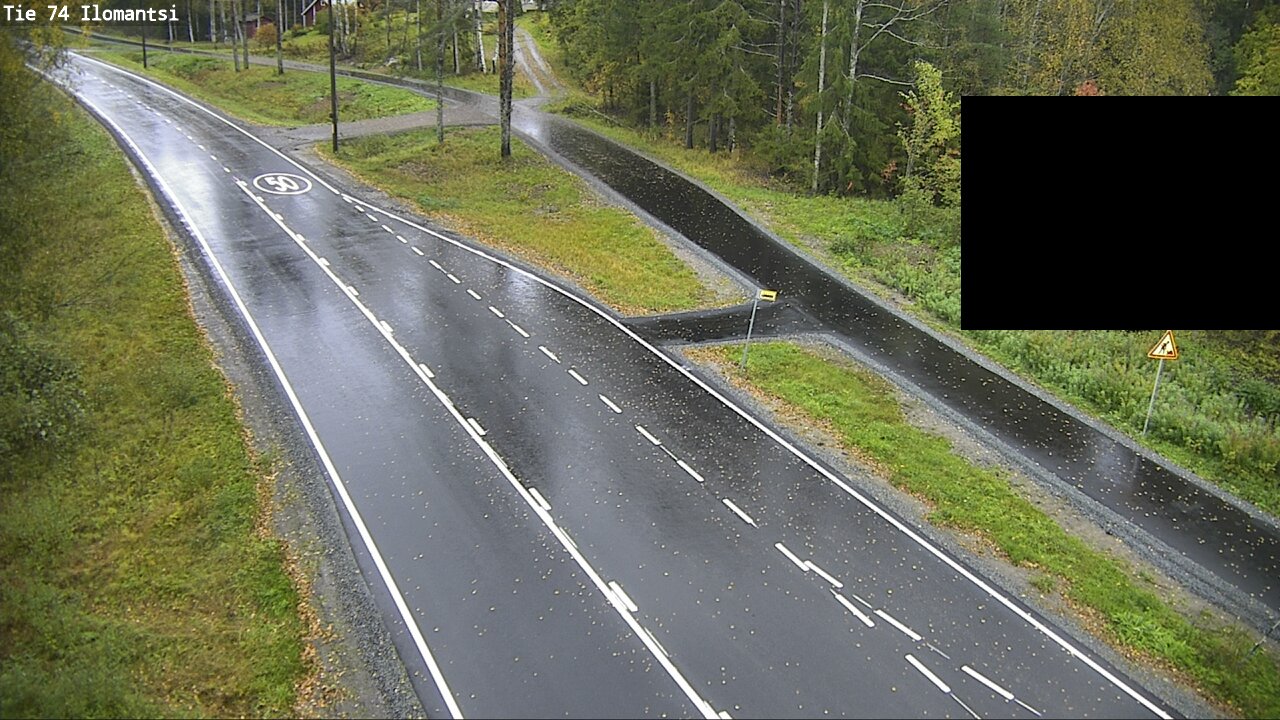 Weather Camera Image Väg 74 Ilomantsi, Ilomantsi, Pohjois-Karjala