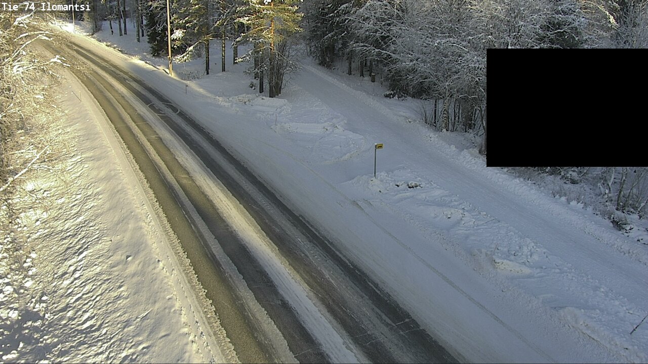 Weather Camera Image Väg 74 Ilomantsi, Ilomantsi, Pohjois-Karjala