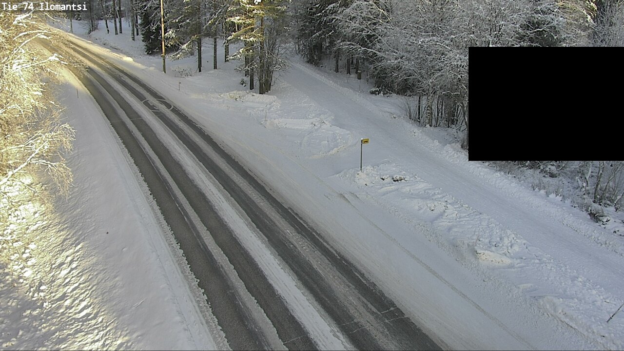 Weather Camera Image Väg 74 Ilomantsi, Ilomantsi, Pohjois-Karjala