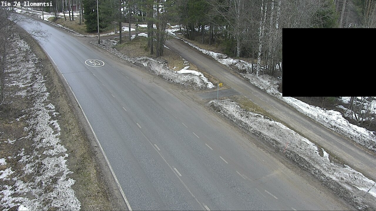 Weather Camera Image Road 74 Ilomantsi, Ilomantsi, Pohjois-Karjala
