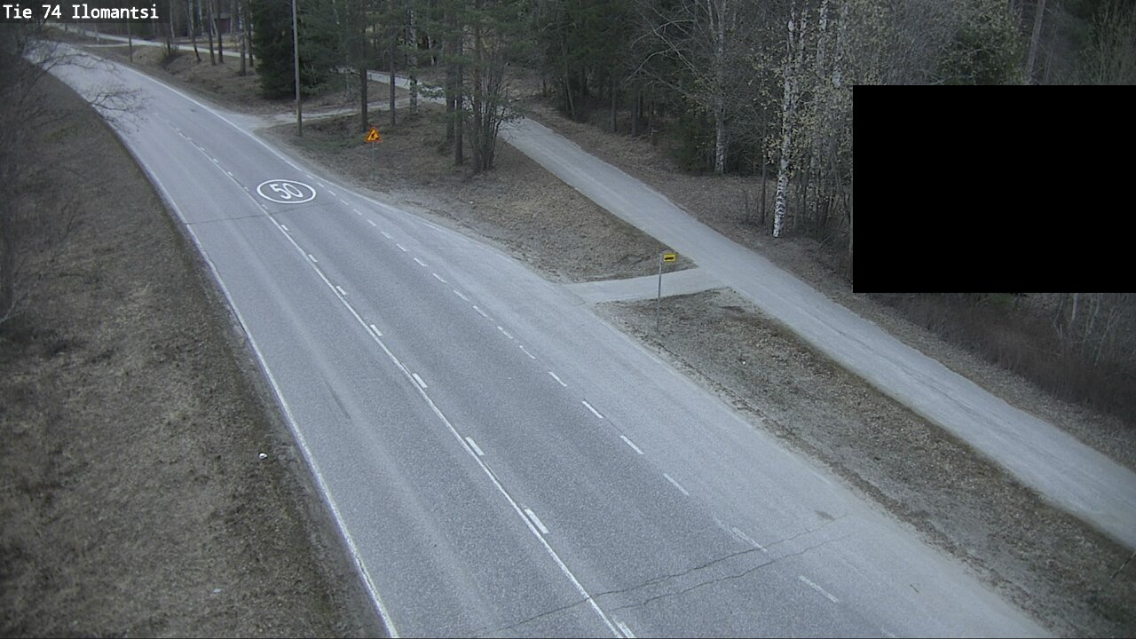 Weather Camera Image Väg 74 Ilomantsi, Ilomantsi, Pohjois-Karjala
