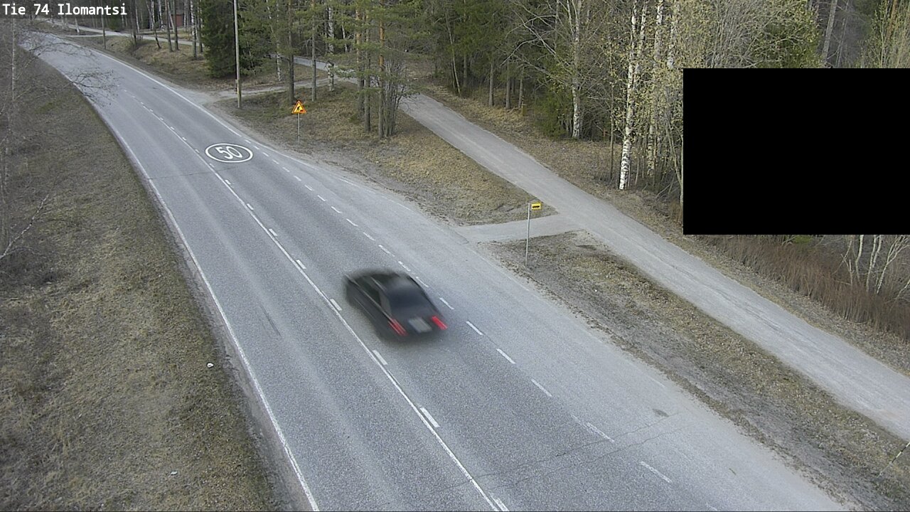 Weather Camera Image Väg 74 Ilomantsi, Ilomantsi, Pohjois-Karjala