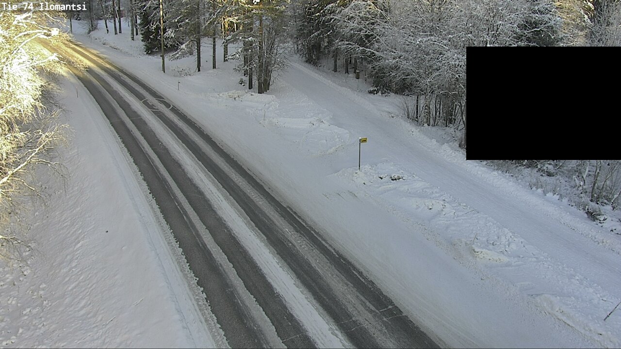 Weather Camera Image Väg 74 Ilomantsi, Ilomantsi, Pohjois-Karjala