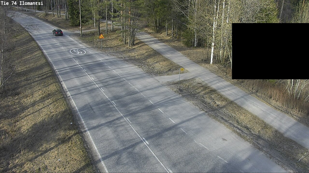 Weather Camera Image Väg 74 Ilomantsi, Ilomantsi, Pohjois-Karjala
