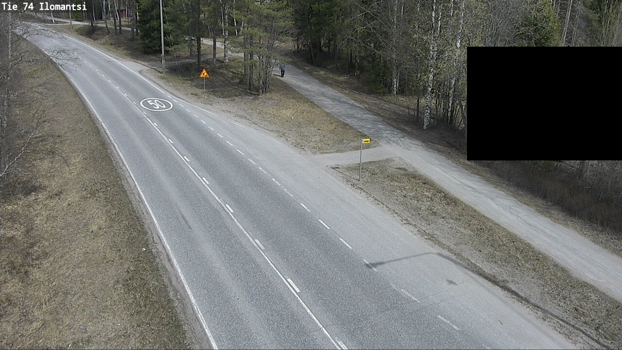 Weather Camera Image Väg 74 Ilomantsi, Ilomantsi, Pohjois-Karjala