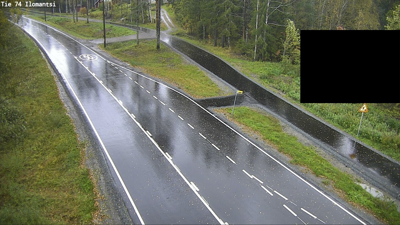 Weather Camera Image Väg 74 Ilomantsi, Ilomantsi, Pohjois-Karjala
