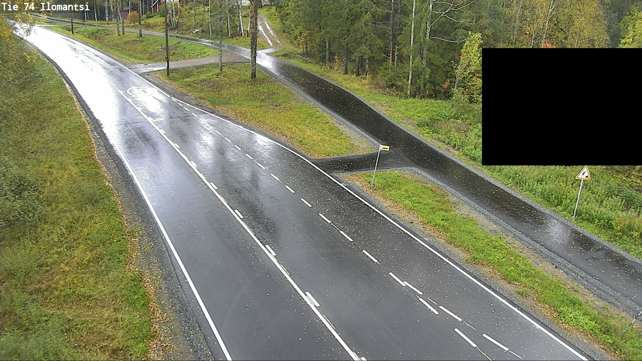 Weather Camera Image Väg 74 Ilomantsi, Ilomantsi, Pohjois-Karjala